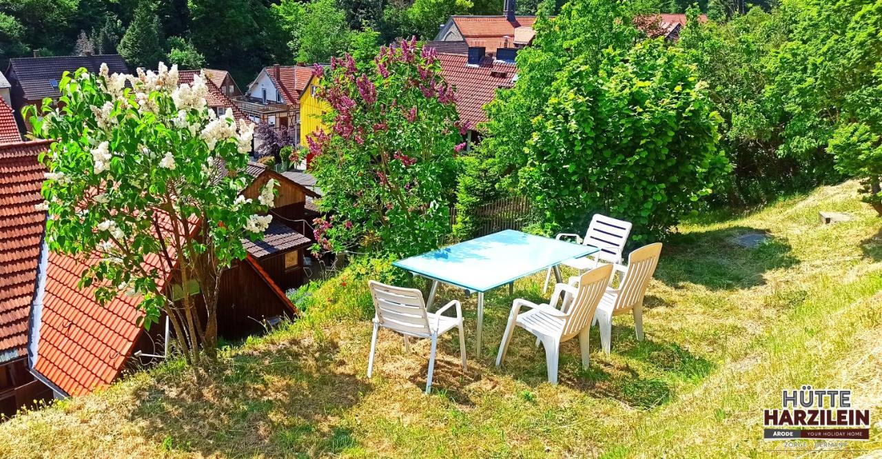 Arode Huette Harzilein - Romantic Tiny House On The Edge Of The Forest Zorge Bagian luar foto