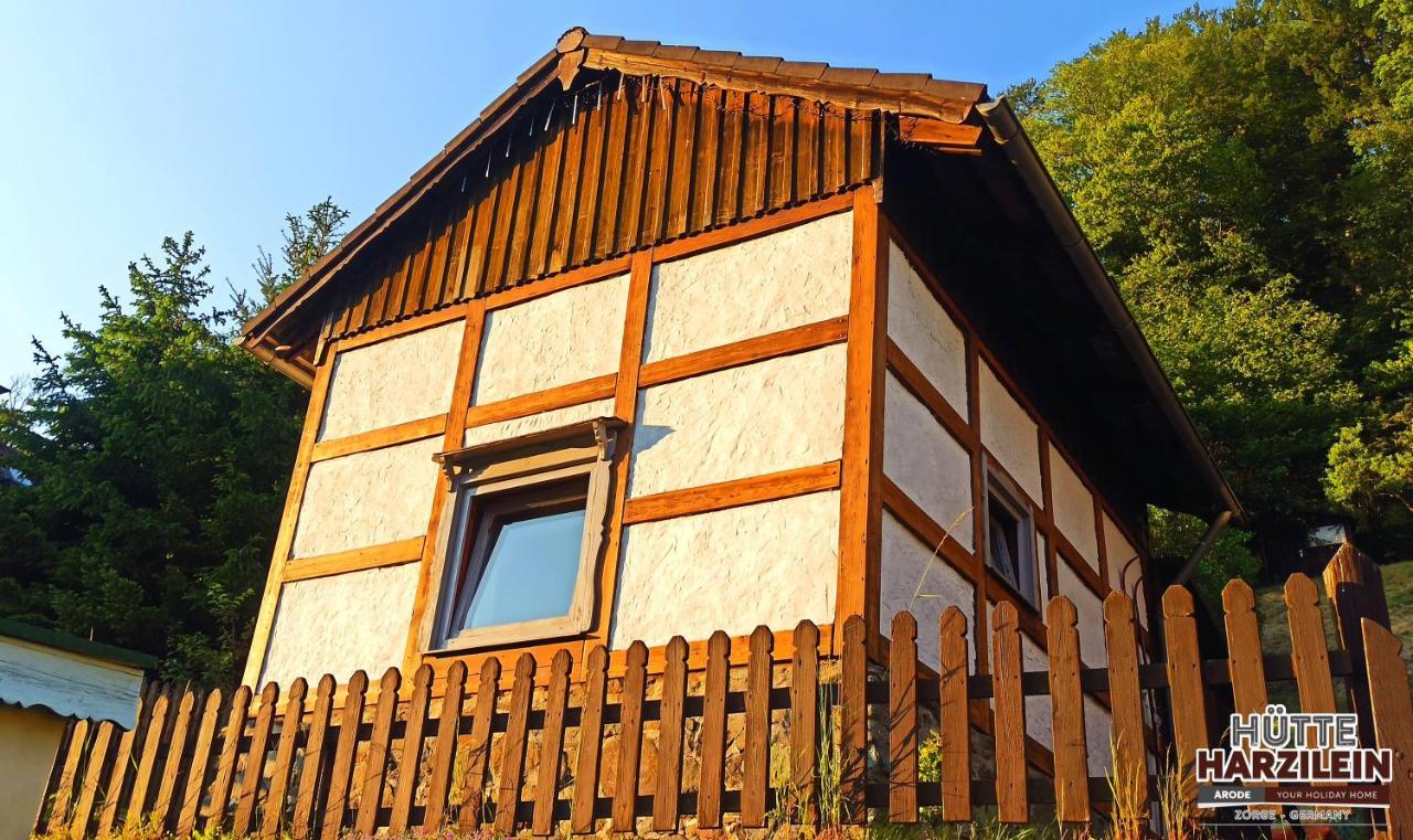 Arode Huette Harzilein - Romantic Tiny House On The Edge Of The Forest Zorge Bagian luar foto