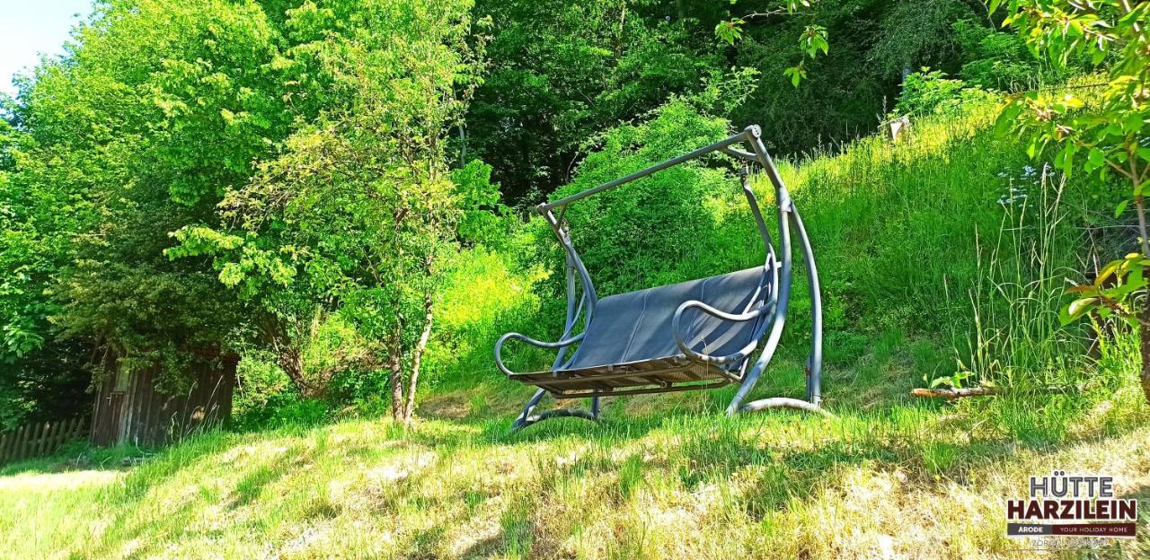 Arode Huette Harzilein - Romantic Tiny House On The Edge Of The Forest Zorge Bagian luar foto