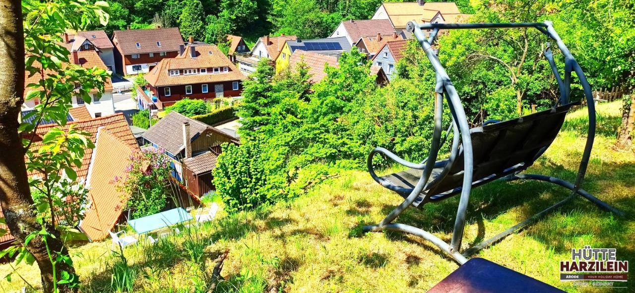 Arode Huette Harzilein - Romantic Tiny House On The Edge Of The Forest Zorge Bagian luar foto