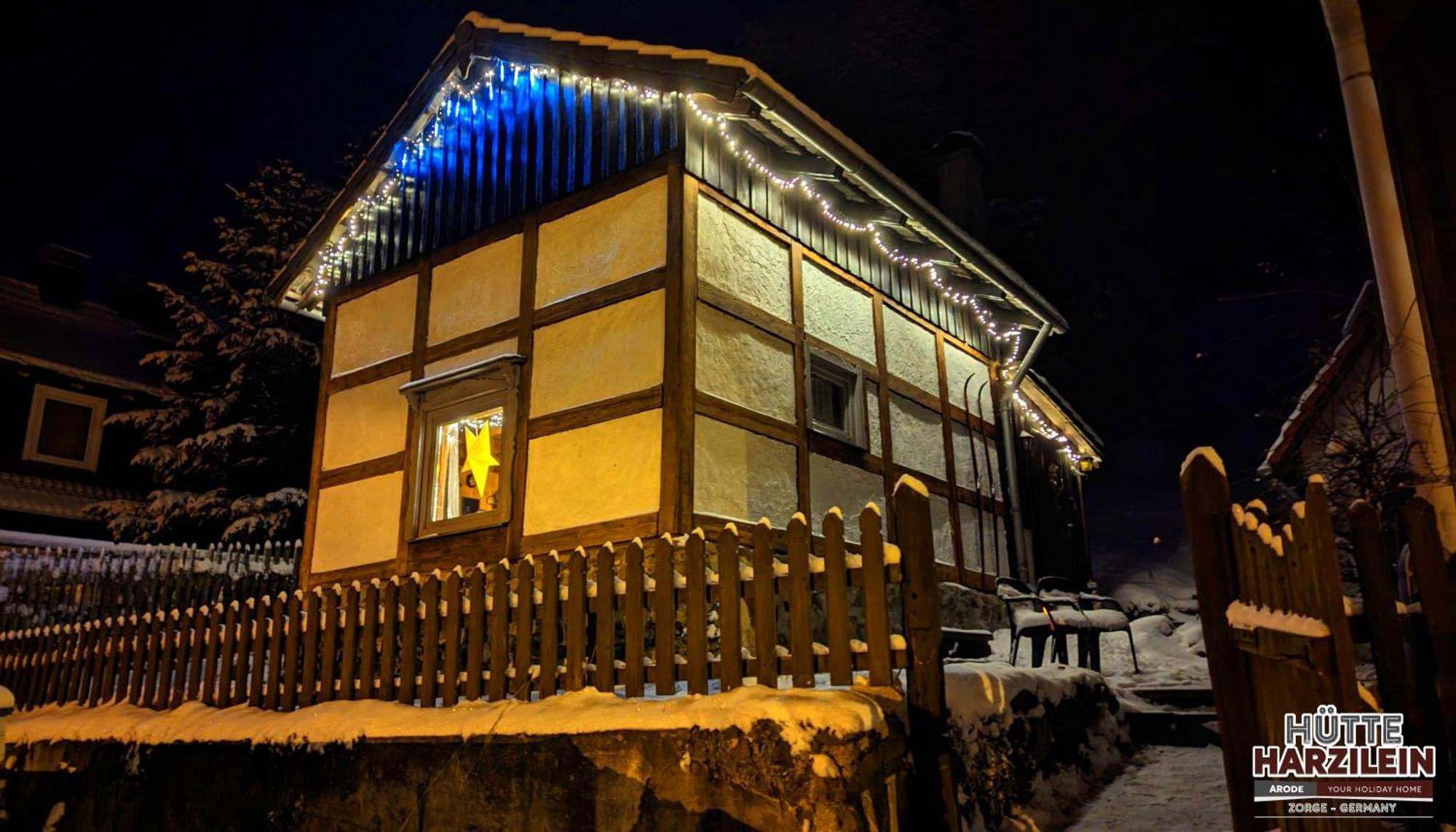 Arode Huette Harzilein - Romantic Tiny House On The Edge Of The Forest Zorge Bagian luar foto