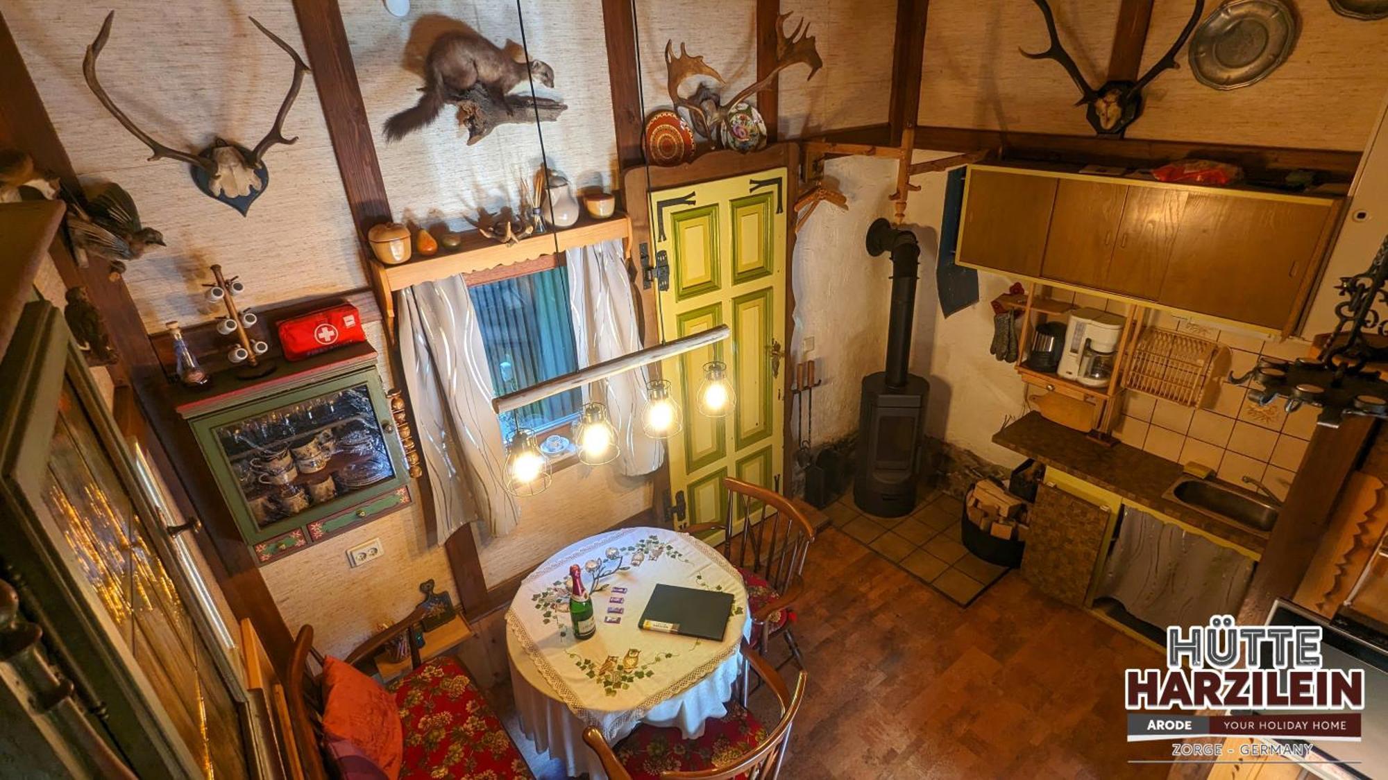 Arode Huette Harzilein - Romantic Tiny House On The Edge Of The Forest Zorge Bagian luar foto