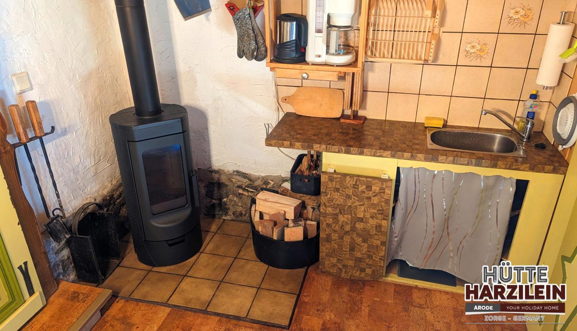 Arode Huette Harzilein - Romantic Tiny House On The Edge Of The Forest Zorge Bagian luar foto